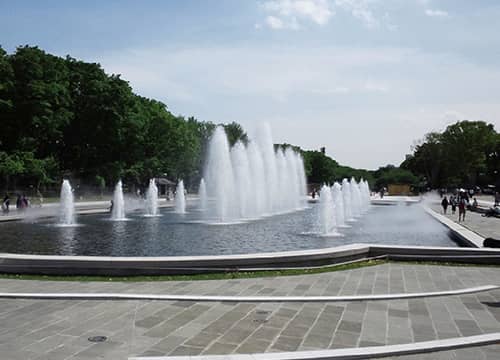 上野恩賜公園噴水池整備工事